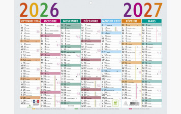Calendrier 2026/2027